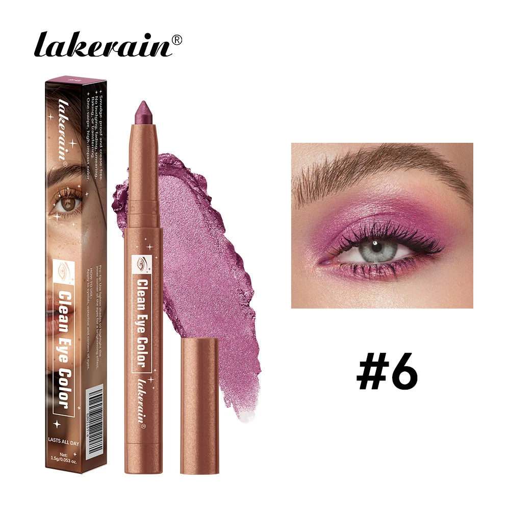 Smudge Proof Eyeshadow Stick Long Lasting Shimmer Matte Pencil Crayon - 22