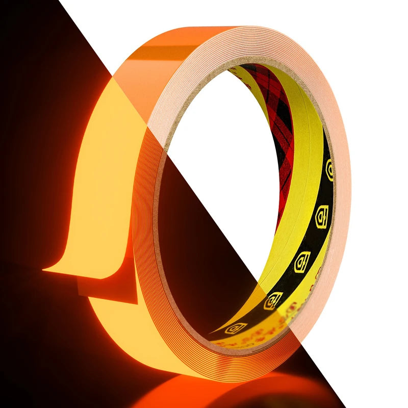 Luminous Safety Tape Glow in the Dark Fluorescent Warning Adhesive