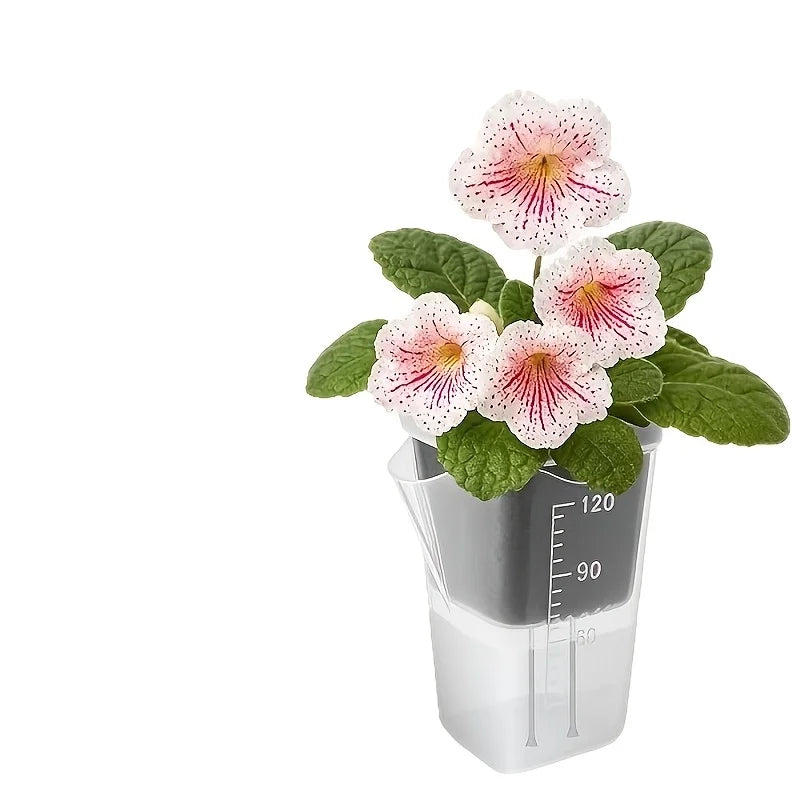 15pcs Self Watering Plant Pots Translucent Seedling Planters for Cuttings
