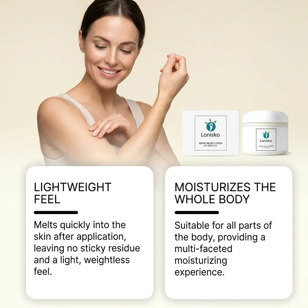 Nerve Relief Lotion Soothing Body Care Cream - 8