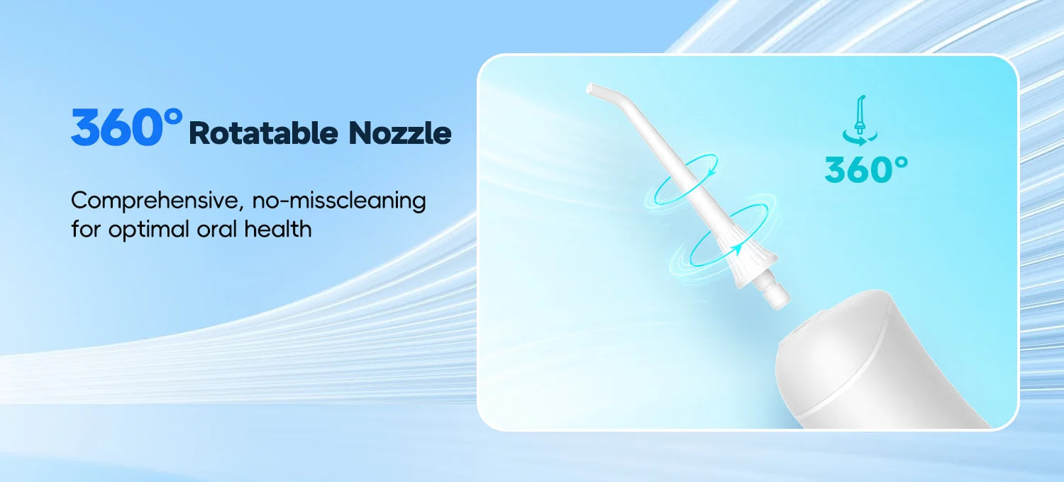 Water Flosser and Nasal Rinse Oral Care and Sinus Cleaning Kit - 10