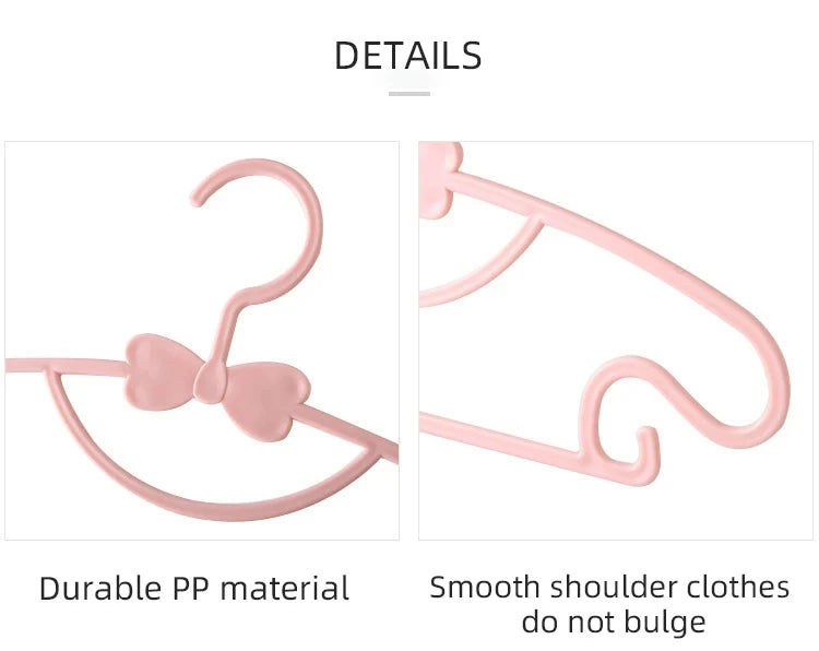 Non-Slip Baby Hangers Kids Clothes Storage Organizers for Wardrobe - 8