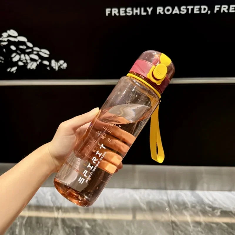 700ml Sports Water Bottle Leakproof BPA Free Gym Fitness Drink Cup