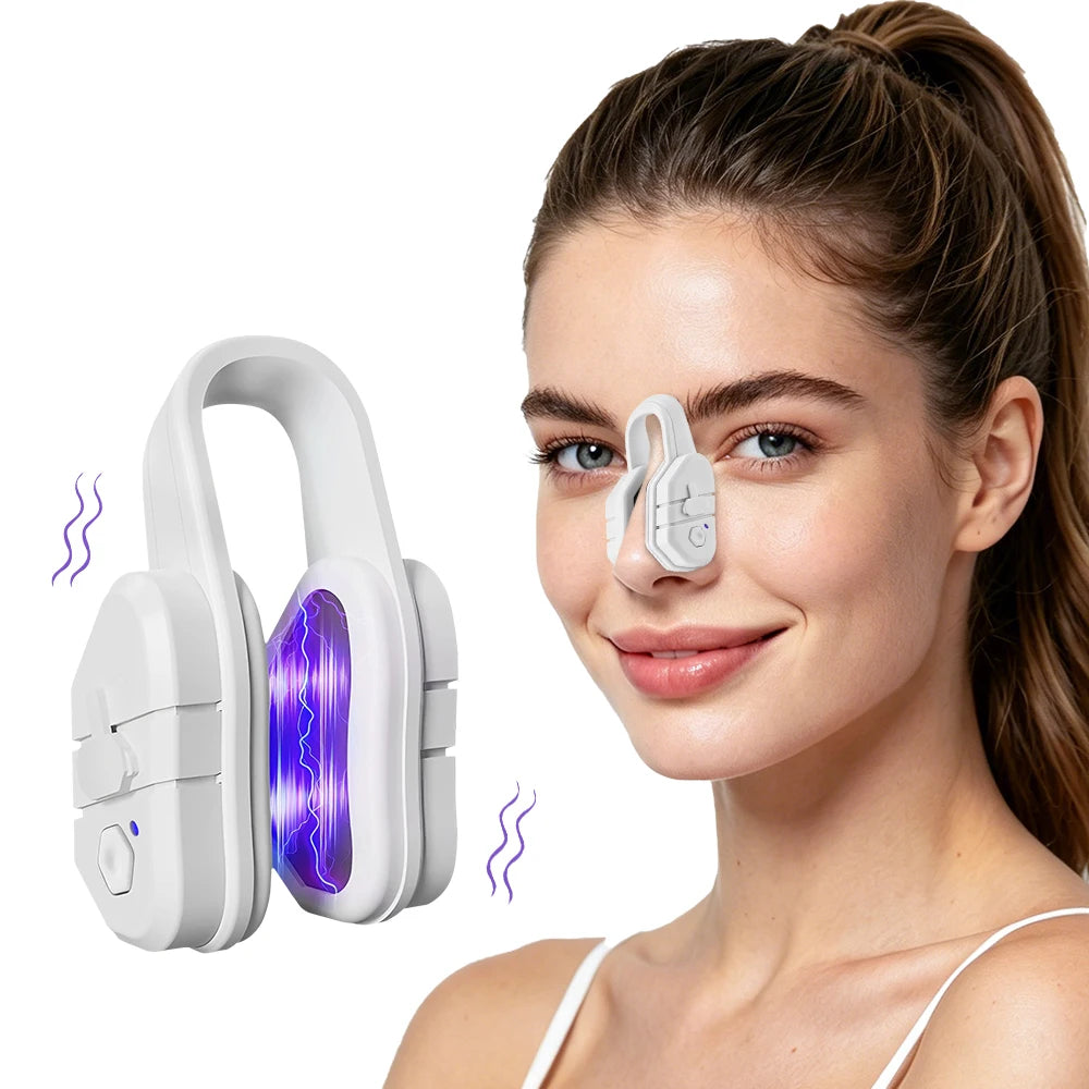 EMS Nose Shaper Sculpting Massager Clip Lift Up Beauty Tool