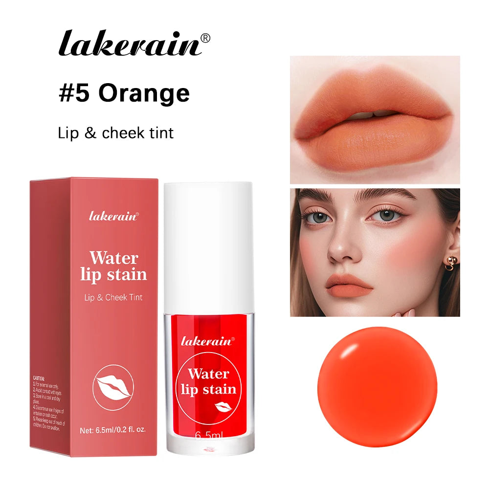 Lakerain 2 in 1 Water Lip Tint Stain and Liquid Blush - 21