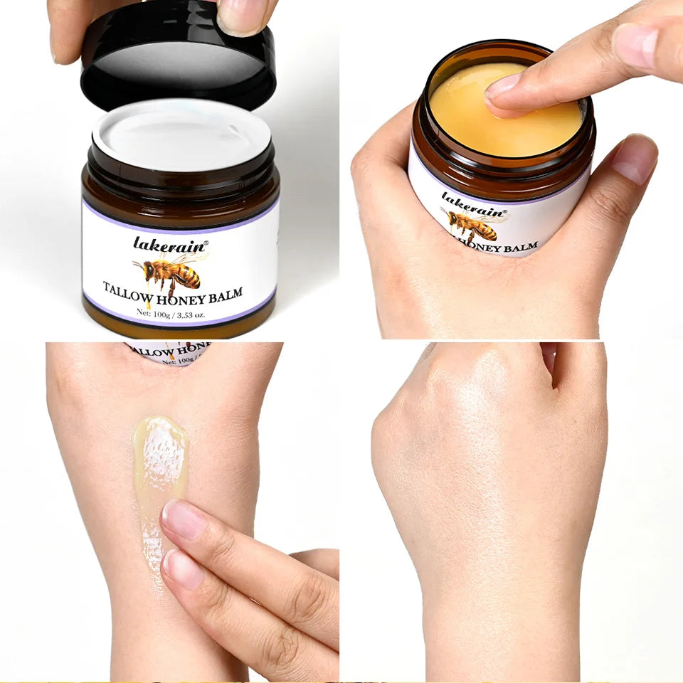 Whipped Beef Tallow and Honey Balm Face Cream - 17