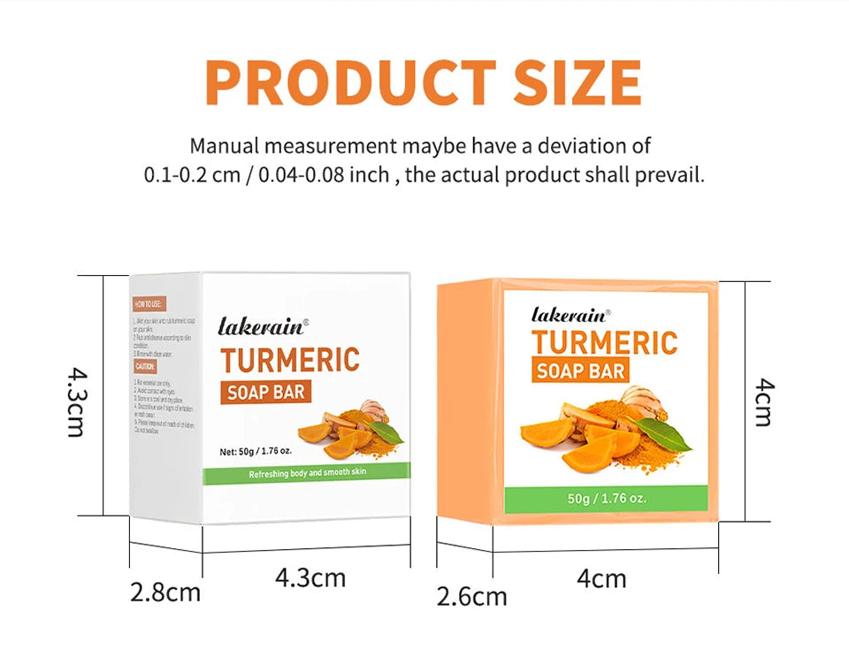 Turmeric Lemon Kojic Acid Soap Natural Skincare Bar - 14