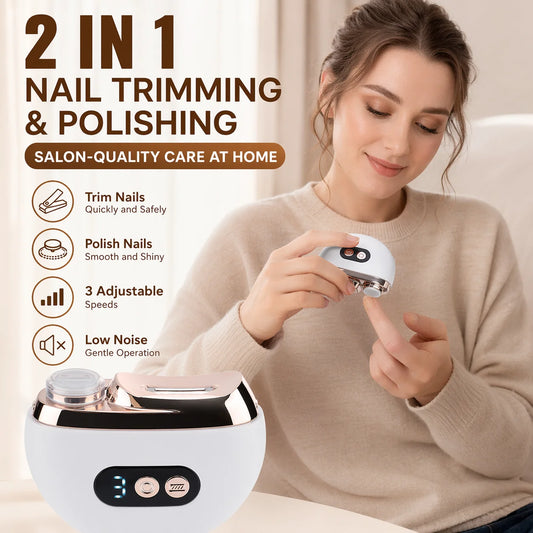 Electric Nail Clipper and Trimmer Grinder