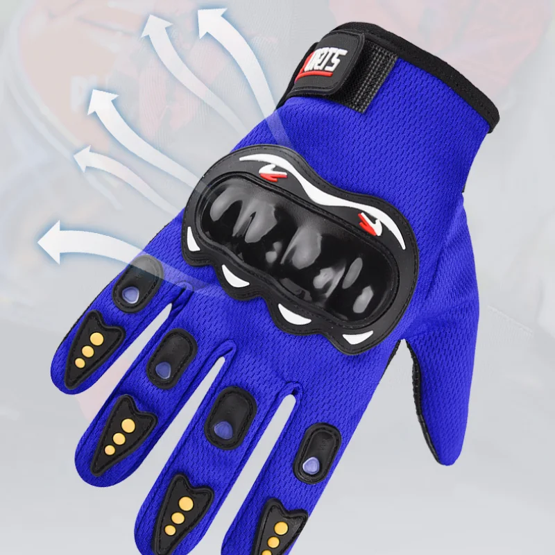 Full Finger Cycling Gloves Touch Screen Motorcycle Protective Gear
