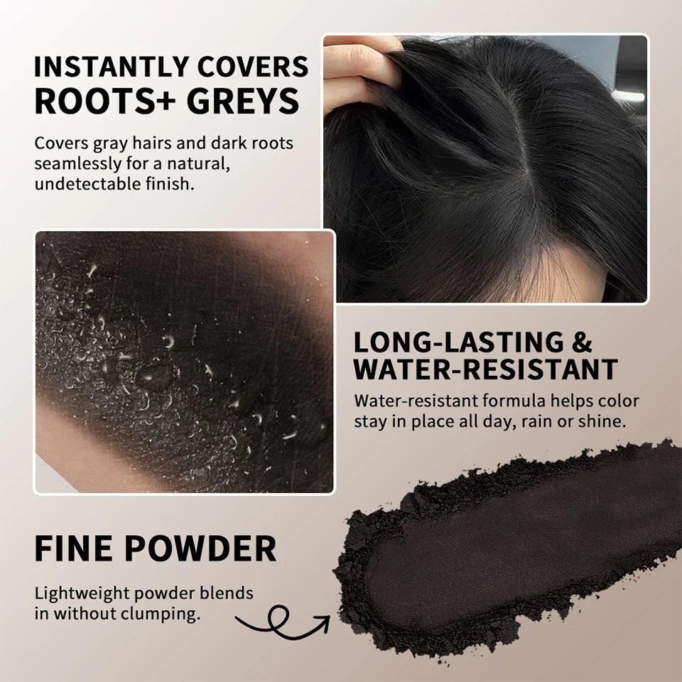 Natural Hair Line Shadow Powder Root Cover Up Concealer Palette - 11