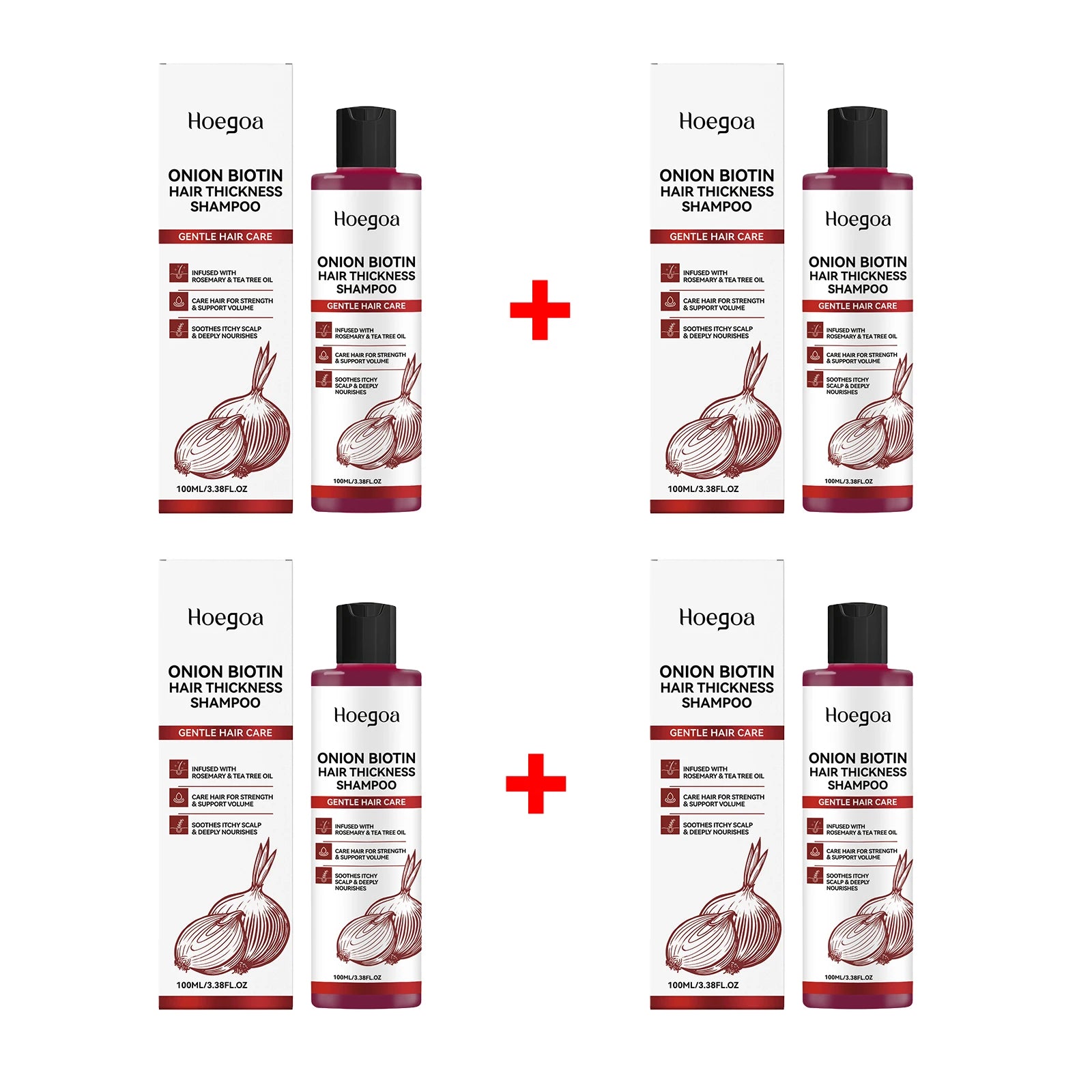 Onion Biotin Shampoo Nourishing Anti Hair Loss Scalp Cleanser - 19