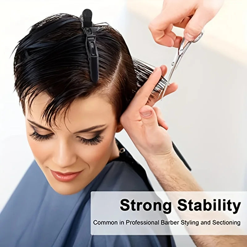 Professional Alligator Hair Clips Salon Styling Sectioning Clamps