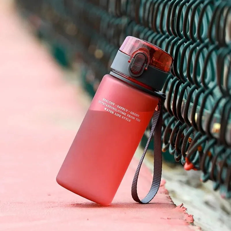 400ml Leak Proof Sports Water Bottle BPA Free Portable Hiking Hydration - 9