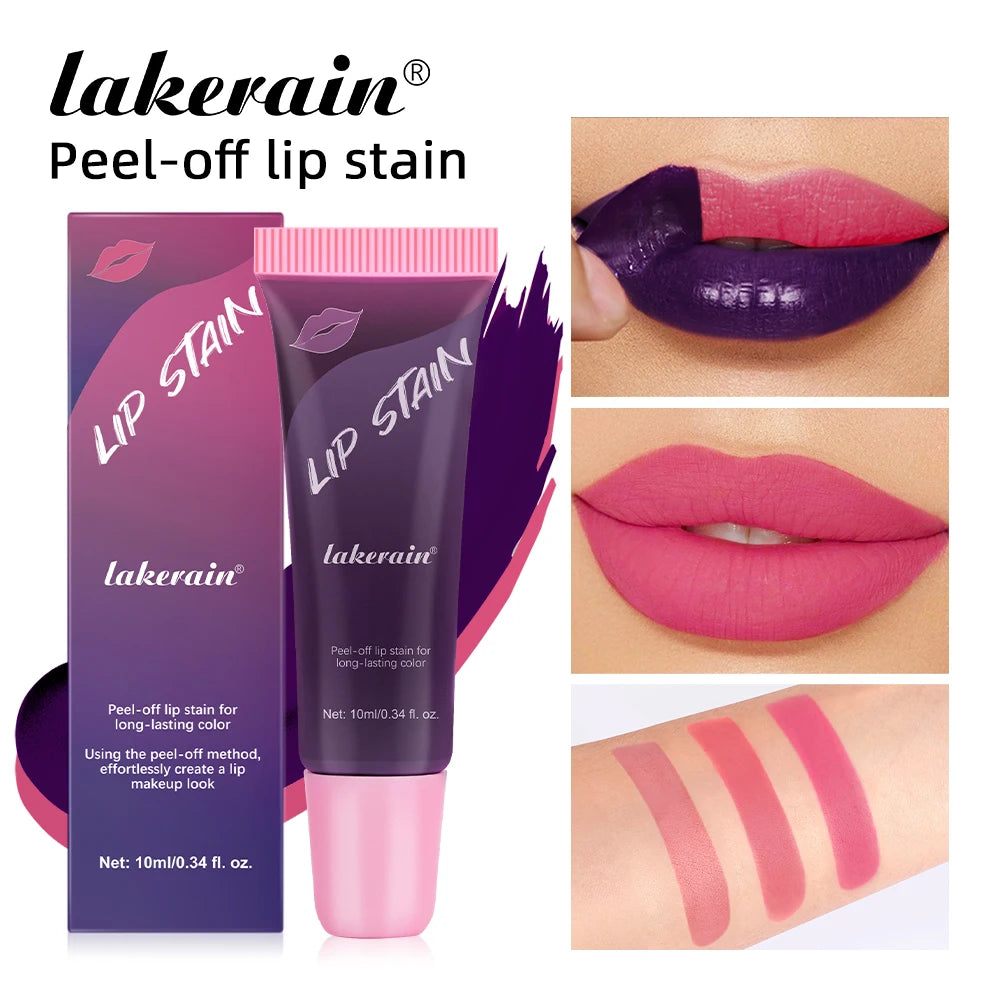 Peel Off Lip Stain Matte Tattoo Liquid Lipstick Waterproof Lip Gloss - 1
