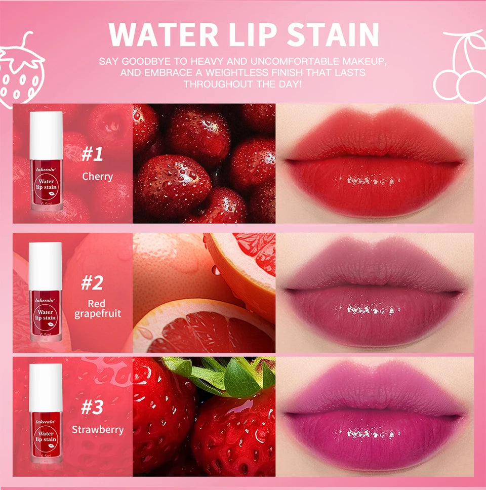 Lakerain 2 in 1 Water Lip Tint Stain and Liquid Blush - 9