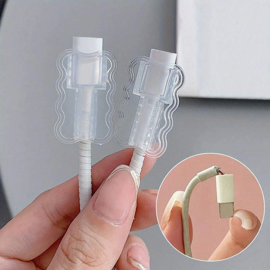 Cable Protector Sleeves Flexible Cord Saver Anti-Breakage Cover