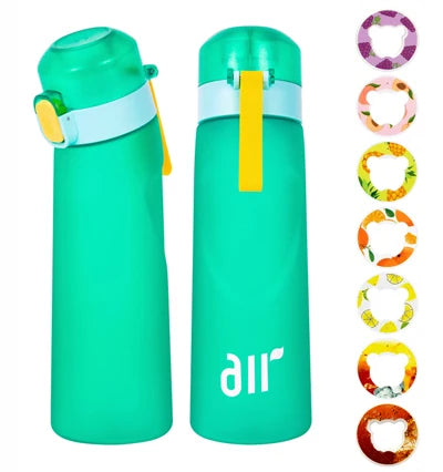 Scented Water Bottle with Flavor Pods Portable Sports Hydration Cup