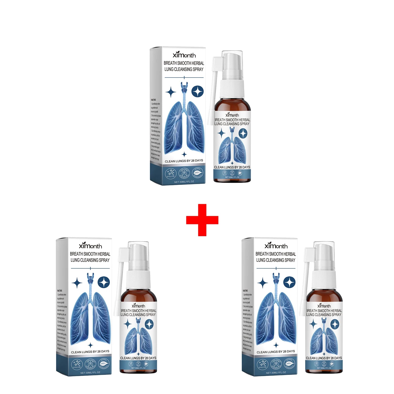 Ximonth Herbal Nasal & Throat Cleansing Care Spray - 16