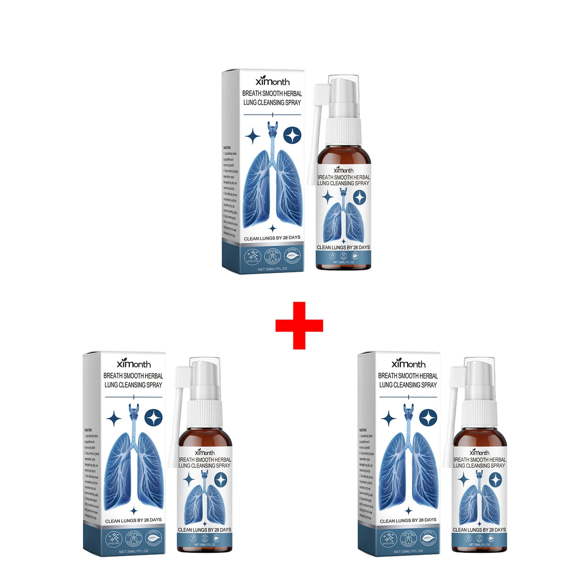 Ximonth Herbal Nasal & Throat Cleansing Care Spray