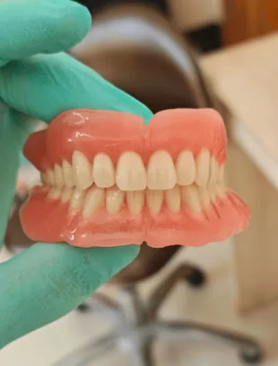Realistic Full Denture Set Temporary False Teeth Veneers - 5