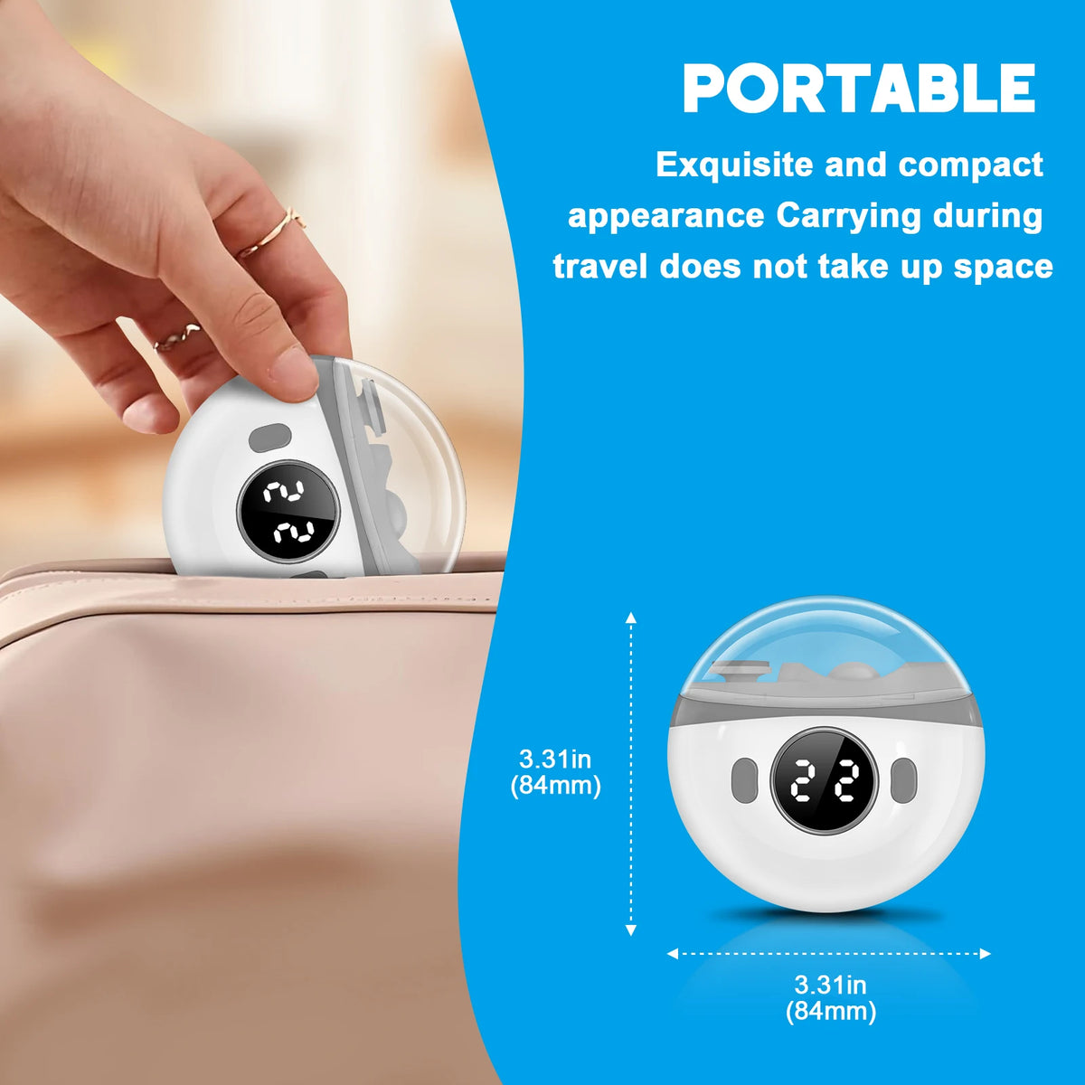 Electric Automatic Nail Clipper and Trimmer