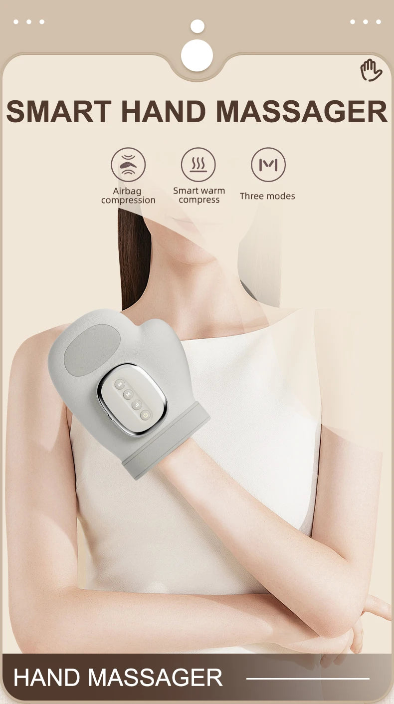 Professional Hand Massager Airbag Compression Relaxation Device