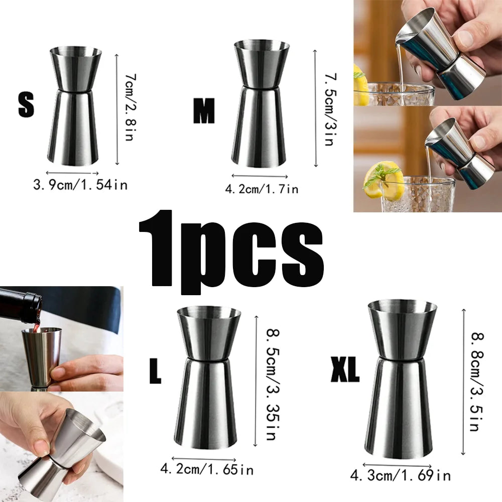 Japanese Cocktail Jigger Stainless Steel Drink Measuring Cup Bar Tool