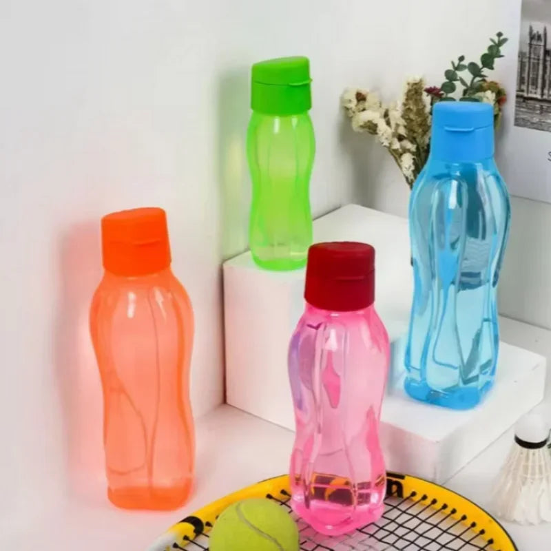 Portable Sports Water Bottle Large Capacity Reusable Plastic Drink Cup - 4