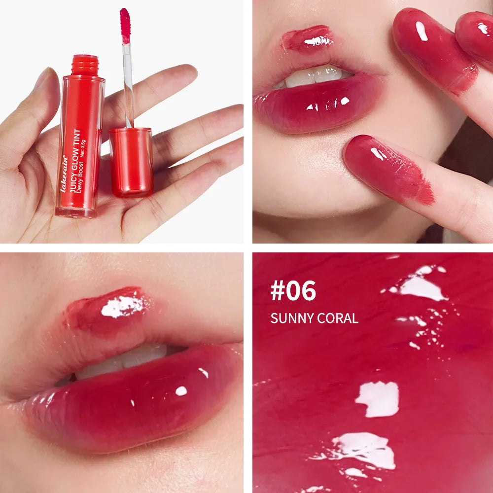 Lakerain Mirror Lip Glow Tint Juicy Gloss Lip Stain