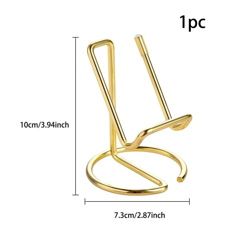 Universal Metal Phone Stand Desktop Holder for Smartphone and Tablet - 6
