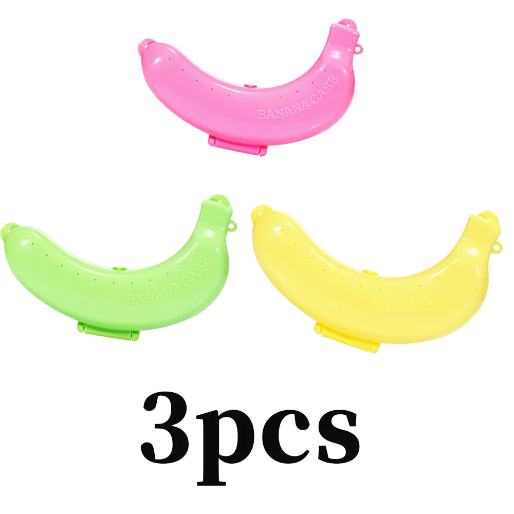 Portable Banana Saver Case - Protective Fruit Storage Container for Travel