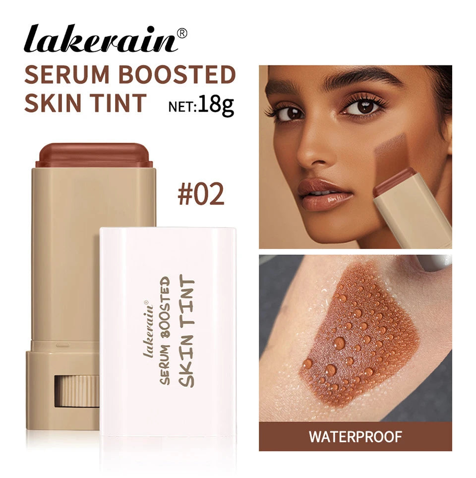Lakerain Matte Foundation Stick and Pressed Setting Powder Kit