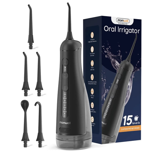 Mornwell Oral Irrigator Water Flosser Dental Pick