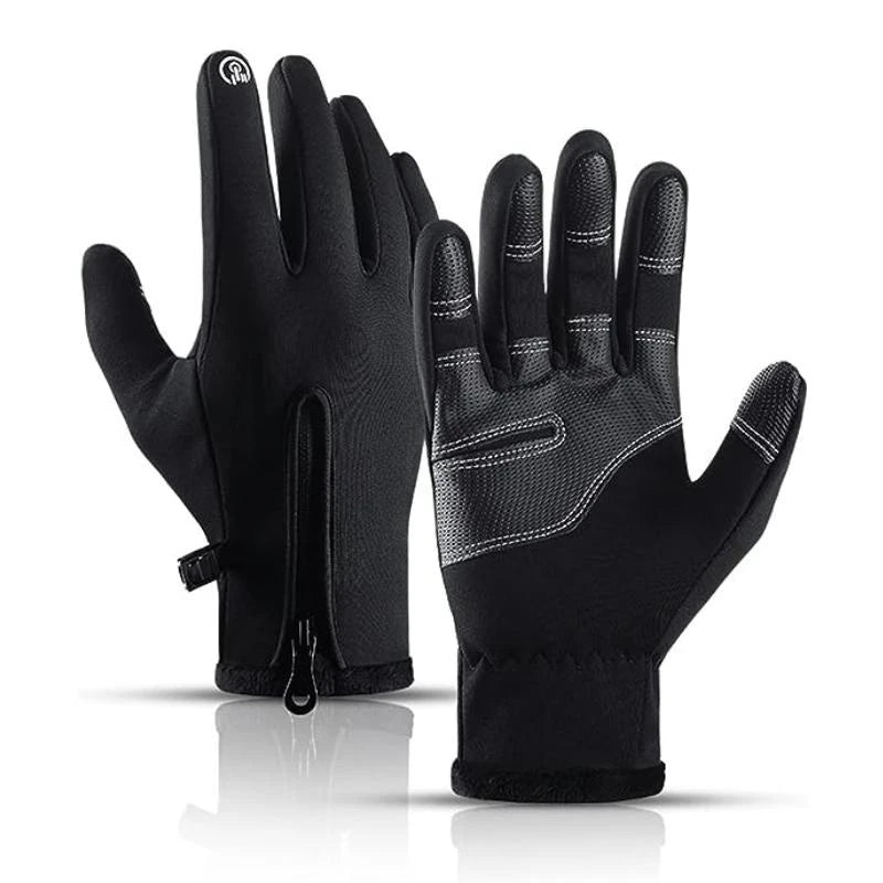 Winter Waterproof Touch Screen Gloves Non-Slip Thermal Cycling Mittens