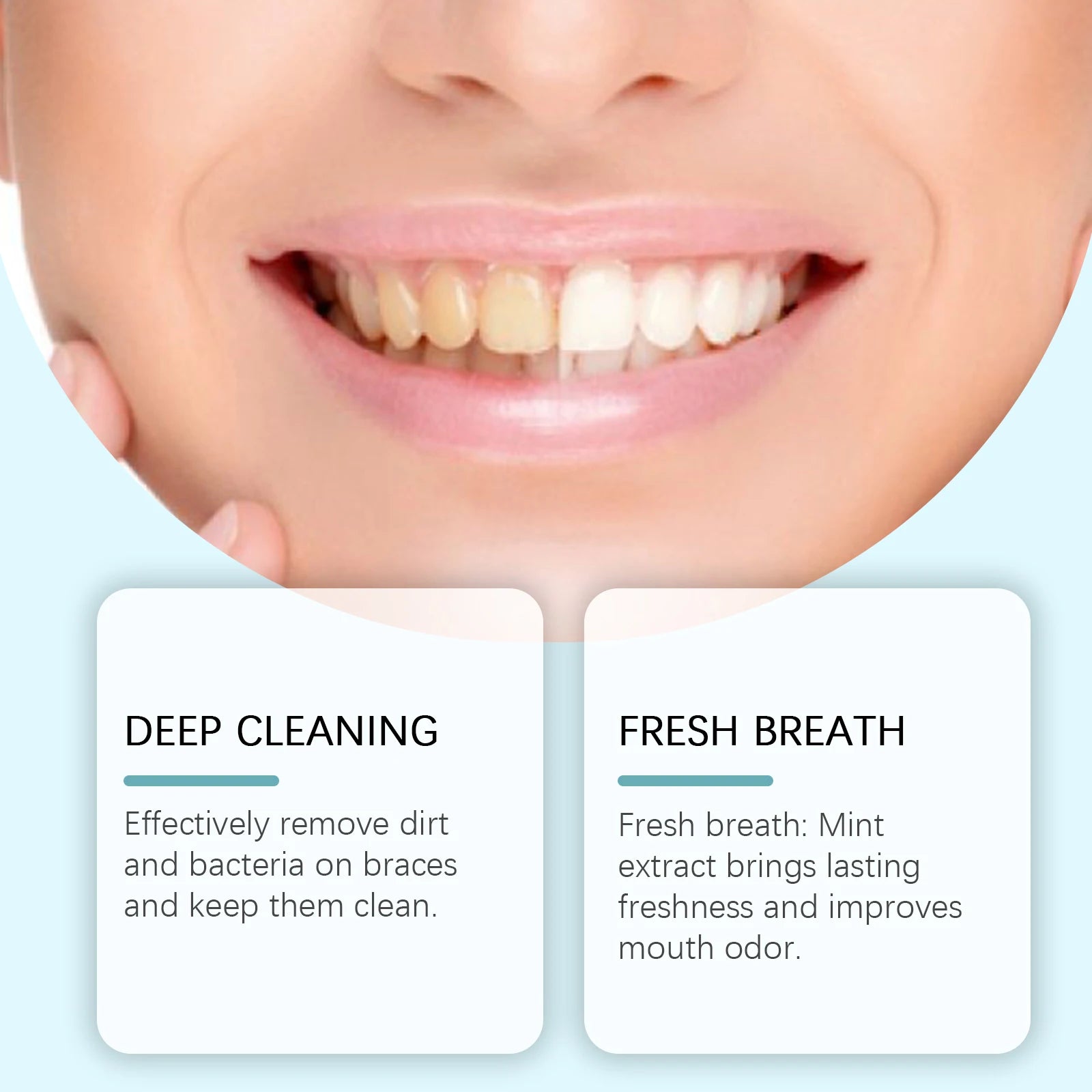 Aligner & Retainer Cleaner Foam Mousse for Braces - 8