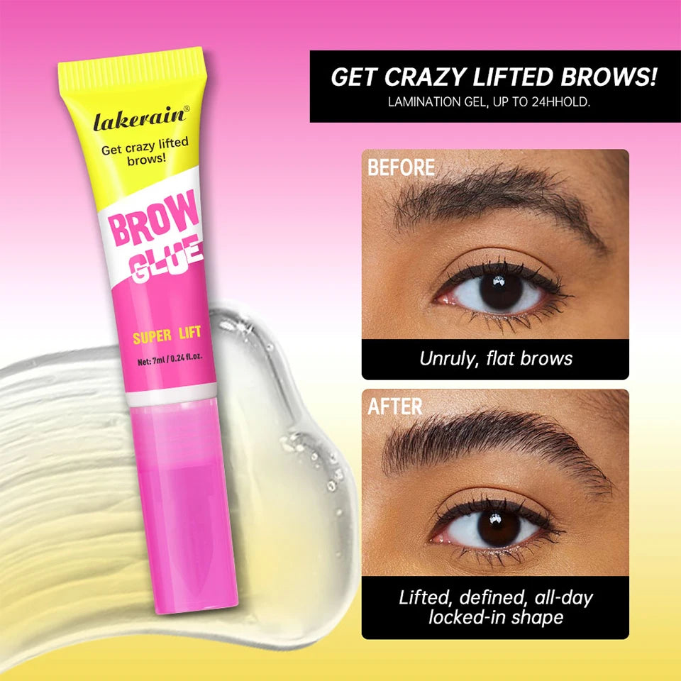 Brow Lamination Gel Super Lift Eyebrow Glue & Comb