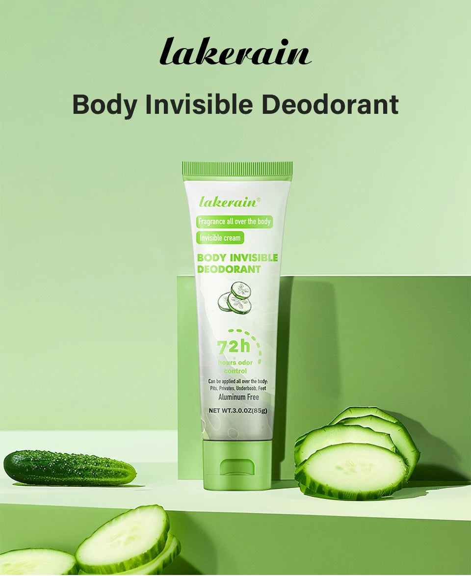 Mint Fragrance Long Lasting Odor Control Deodorant Cream