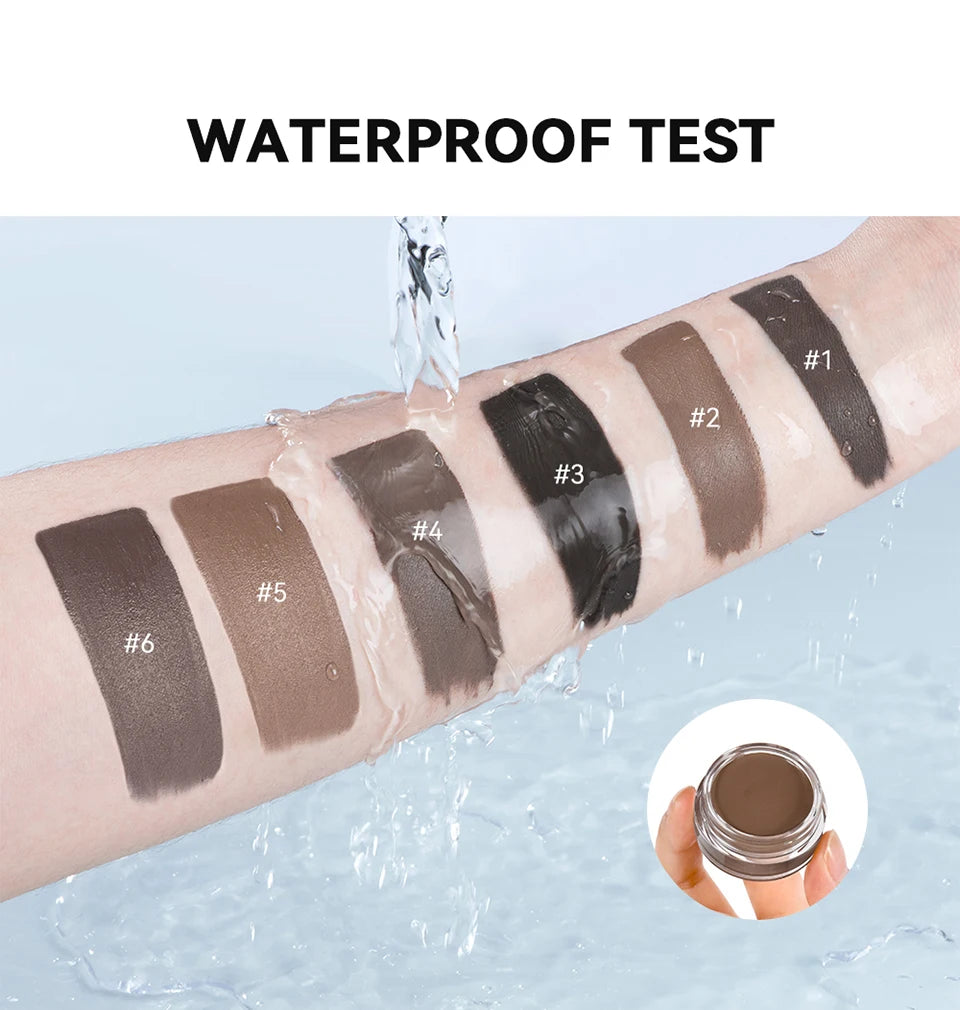 Wild Eyebrow Pomade Waterproof Styling Wax Cream - 12