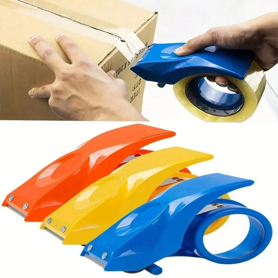 Heavy Duty Packing Tape Dispenser Handheld Parcel Sealing Cutter Tool
