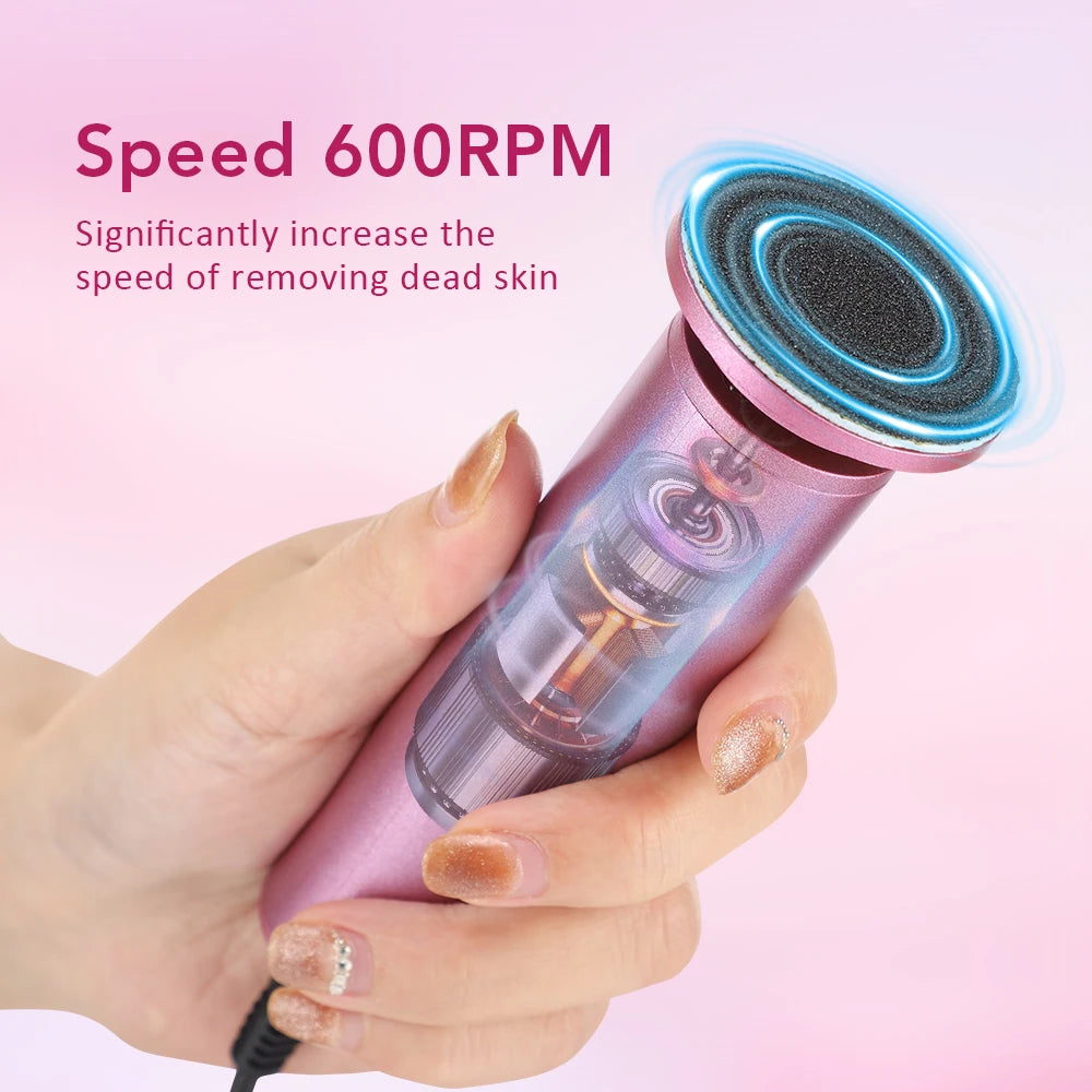 Electric Callus Remover USB Foot File Pedicure Tool - 2