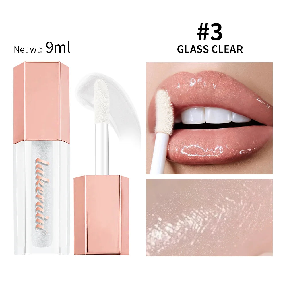 Shimmer Liquid Lip Gloss Moisturizing Lip Luminizer Tint - 21
