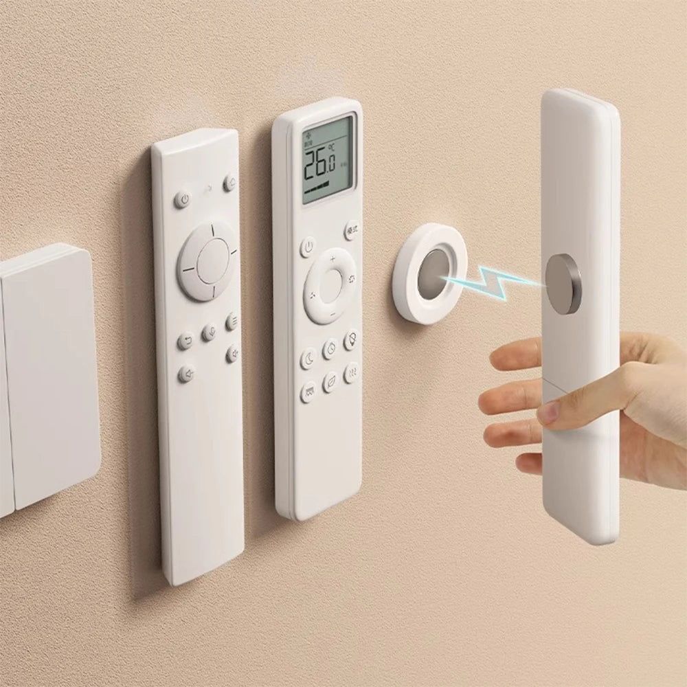 Magnetic Remote Control Holder Wall Mount Storage Hook for Home - 10