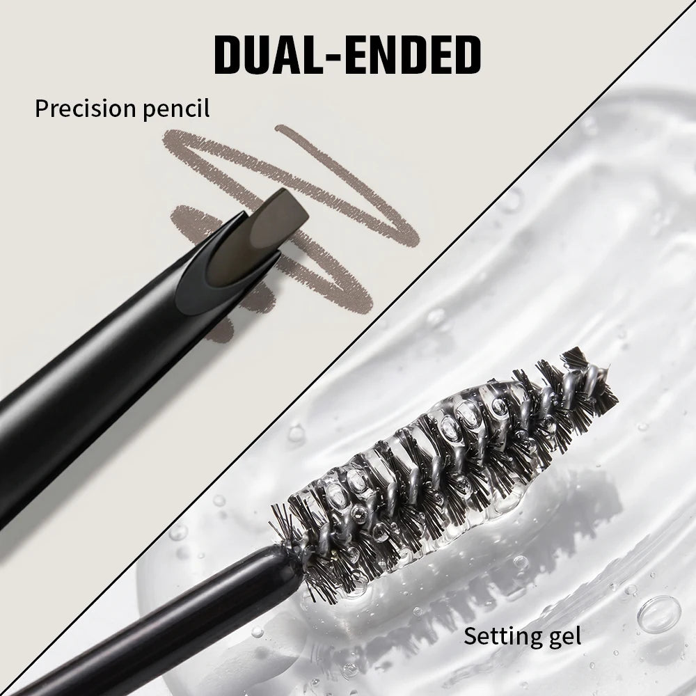 2 in 1 Waterproof Brow Pencil and Gel