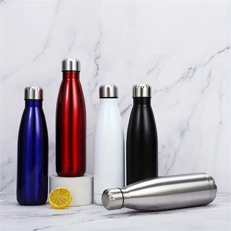 Stainless Steel Vacuum Flask Insulated Water Bottle 500ml 750ml