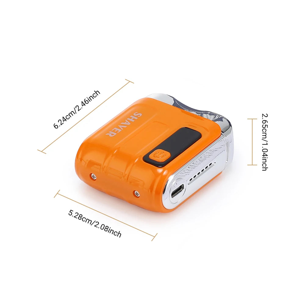 Mini Electric Shaver Portable Wet Dry Travel Face Leg Razor - 17