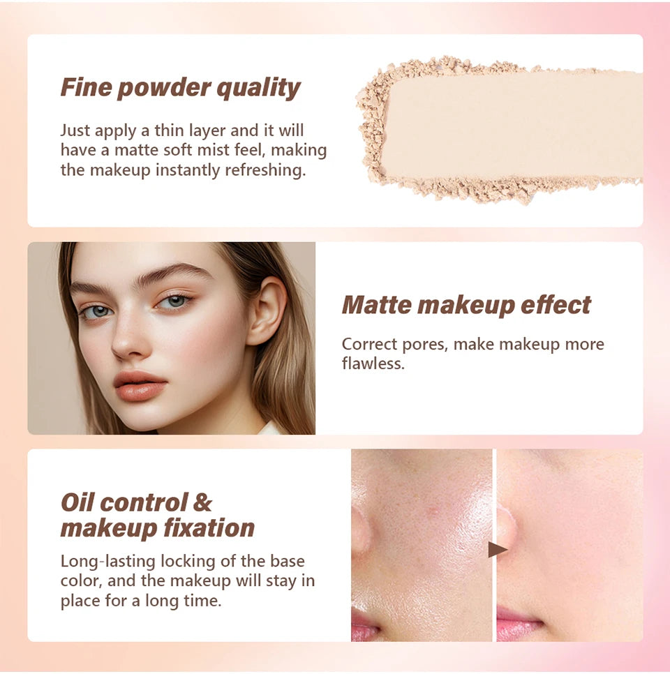 Ultimate Blurring Setting Powder Matte Oil Control Makeup - 7