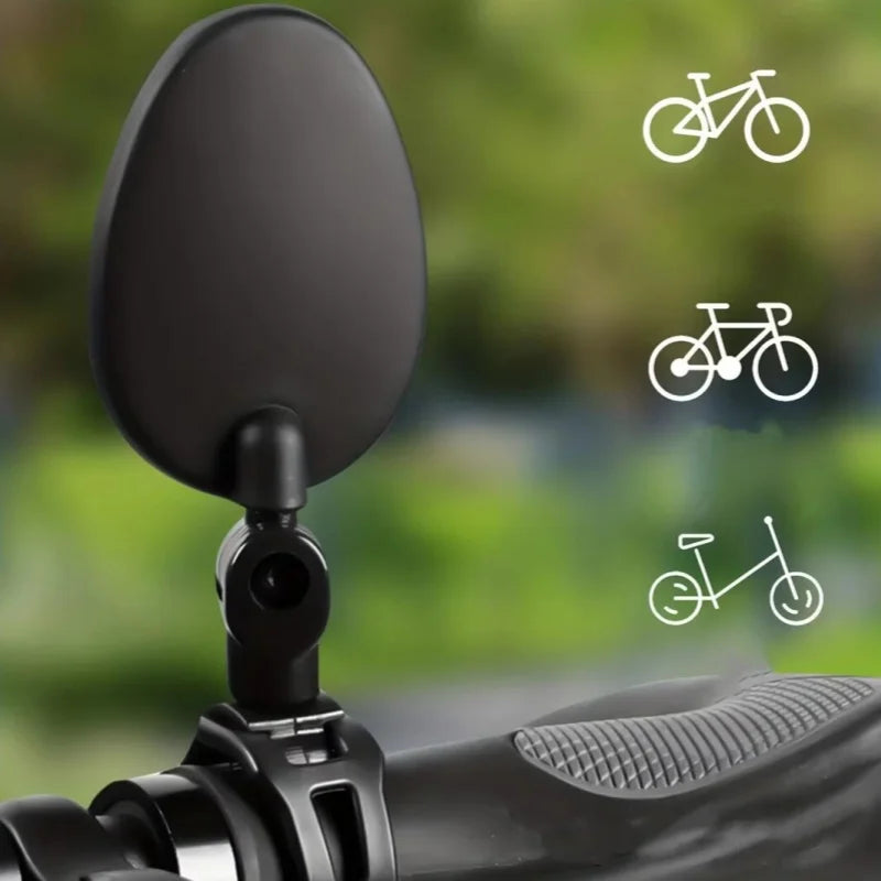 2 Pack Bike Mirrors Adjustable Handlebar Rear View Cycling Accessories - 4