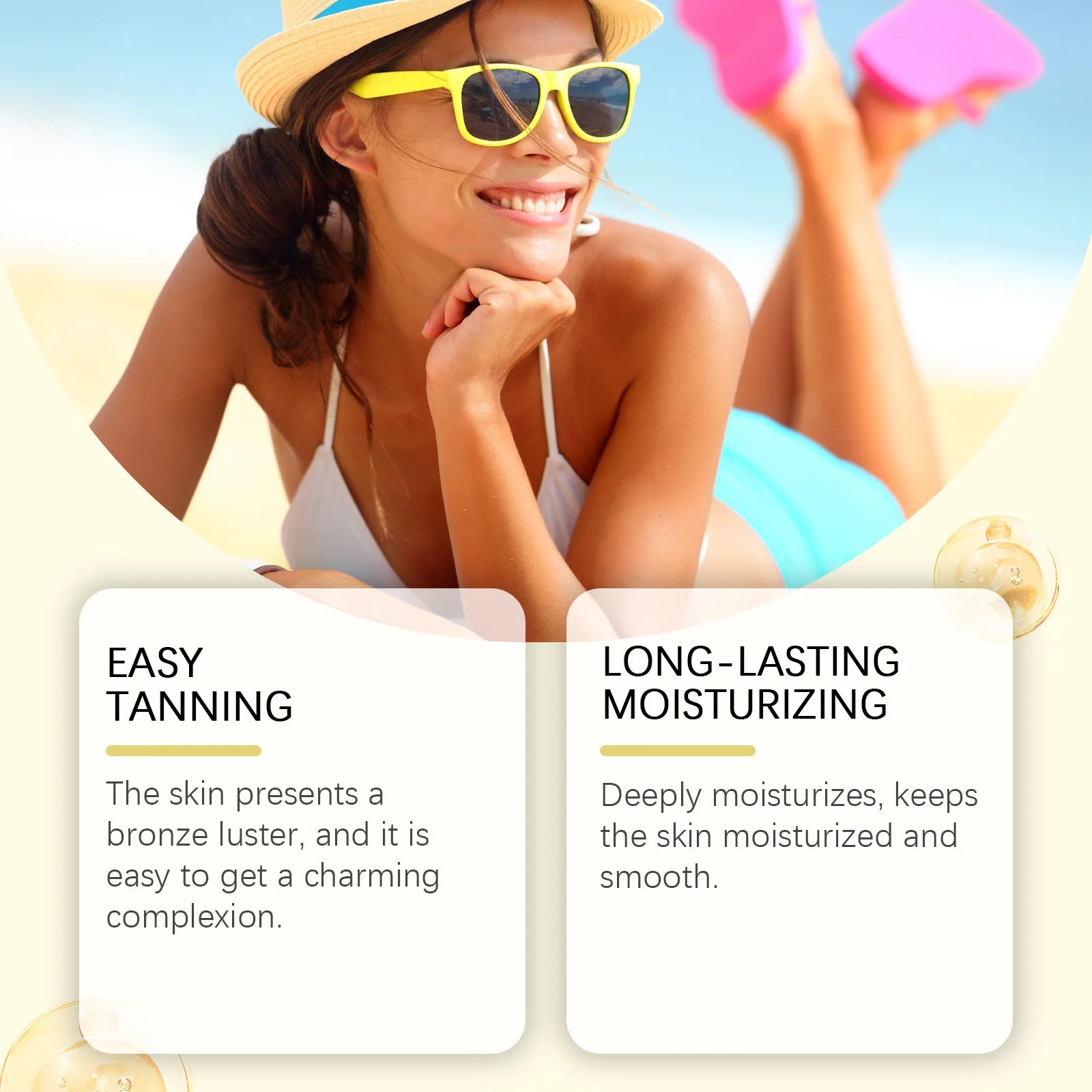 Shine Brown Tanning Accelerator Cream Sunless Self Tanner Gel - 3