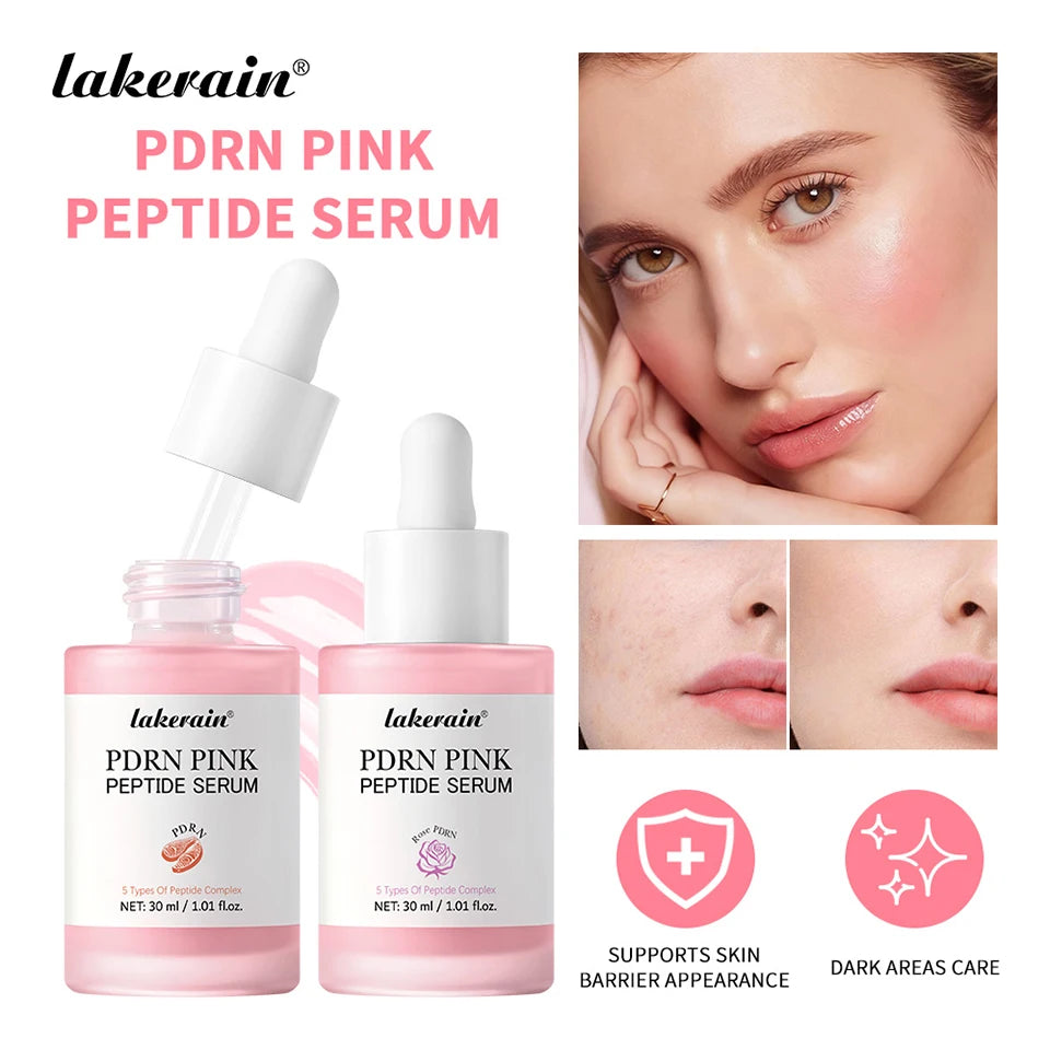 Lakerain PDRN Pink Peptide Serum Korean Skincare Essence