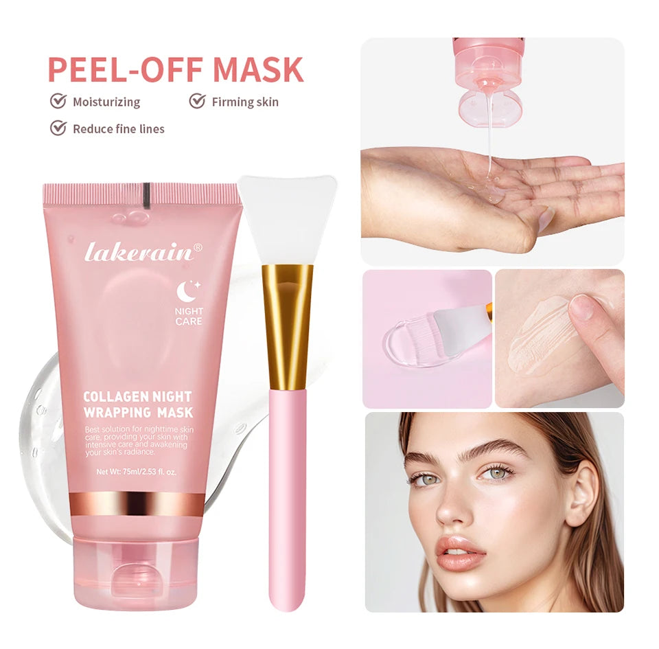 Collagen Night Wrapping Peel Off Facial Mask